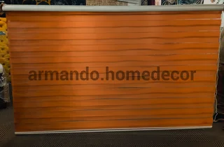 New brown 2500mm roller blinds