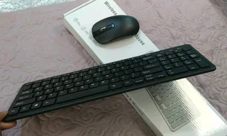 New wireless slim keyboard and mouse