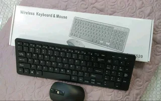 New wireless slim keyboard and mouse