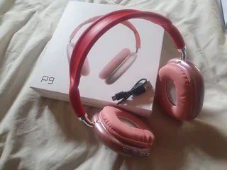 New pink wireless P9 headphones