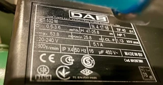 Pump - Dab jet water pump