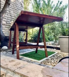 Trestle Table - Wood