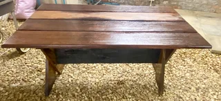 Table - stunning sleeper wood table