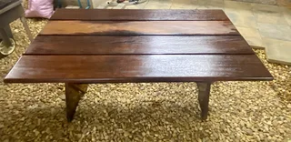 Table - stunning sleeper wood table