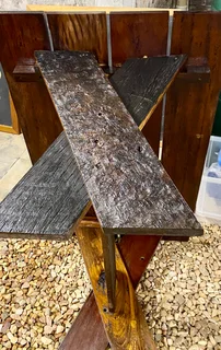 Sleeper wood - rustic solid wood table