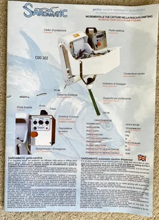 CHUM / BAIT dispenser- aut