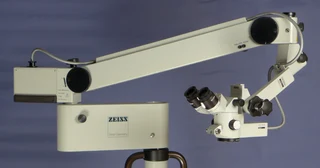 ZEISS OPMI 11 FC Spot SURGICAL MICROSCOPE on S21 FLOOR STAND