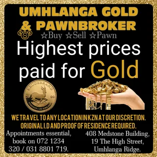 Highest Prices paid for Gold Jewellery in KZN