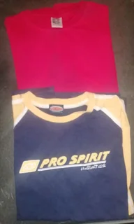 Mens shirts, long sleeved and T shirts