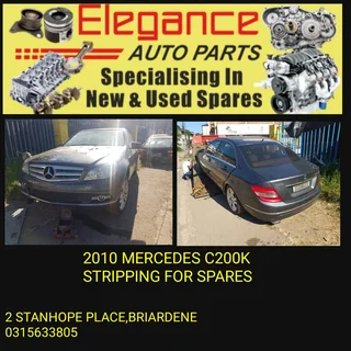 2008 Mercedes C180 spares