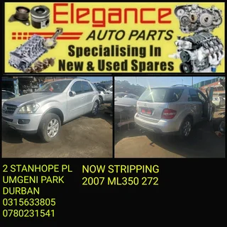 Mercedes benz ML350 facelift spares
