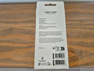 Samsung S24 FE Case Cover - Clear (Original)