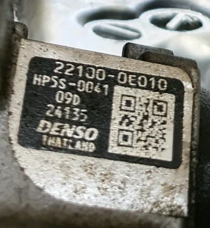 Toyota 2.8GD6 diesel pump (1GD)