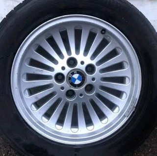 BMW E39 o.e.m rims + tyres