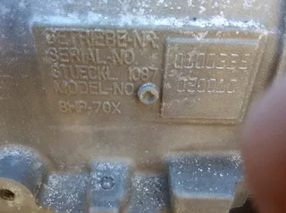 BMW X5 "8HP70x" gearbox