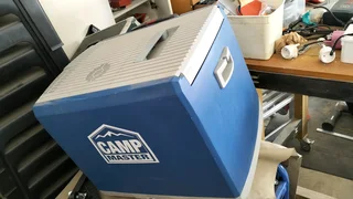 Camp master electric cooler box