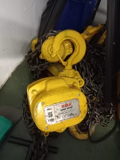 2 x 5 ton block and tackel
