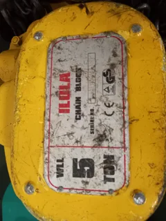 2 x 5 ton block and tackel