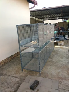 BIRD CAGE PANELS  1.8 X 1.8 meters only R 1350 EACH . covered with sheets or wire. Call 0611311232
