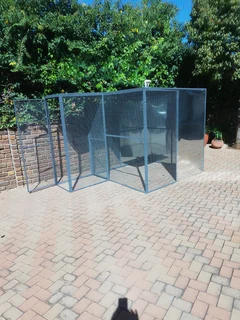BIRD CAGE PANELS  1.8 X 1.8 meters only R 1350 EACH . covered with sheets or wire. Call 0611311232