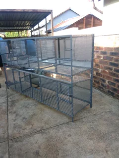 AVIARIES  AND BREEDING  CAGES for RABBITS  and other PETS according  bird  breeders  specifications