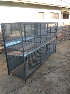 AVIARIES  AND BREEDING  CAGES for RABBITS  and other PETS according  bird  breeders  specifications