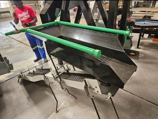 ALLUVIAL GOLD SLUICE BOX