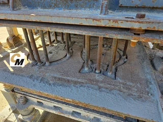 USED REVARO BRICK MAKING MACHINE