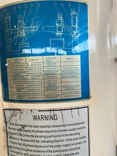 2012 Radial Arm Drill