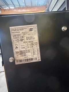 ESAB COLUMN &amp; BOOM MACHINE / ROLLER BED