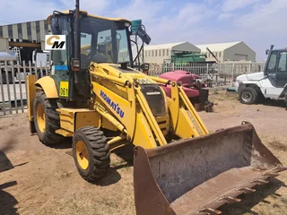 2007 KOMATSU WB 91R-5 BACKHOE LOADER