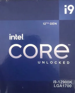 CPU intel core i9 12th gen