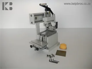 Manual Pad Printer C/w Magnetic Cliche Holder And Pad Free Training 100 X 100mm Cliche Size