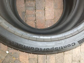 2x 255/40 20inch Continental ContiSportContact5 Contiseal Tyres R1000 each