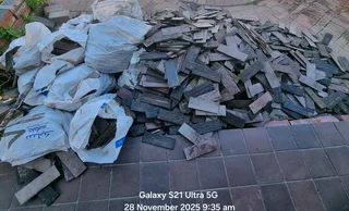 Parquet flooring teak