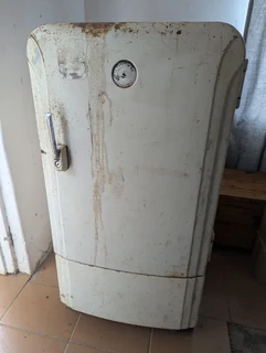 Old Antik Paraffin Fridge