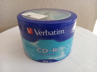 Verbatim CD-R 50 Disc Shrinkwrap Pack