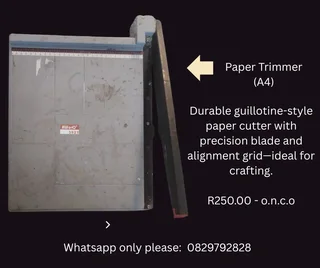 Durable Guillotine Paper Cutter
