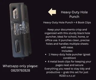 Heavy Duty Hole Punch