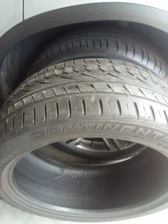 2 Continental tires 265/40/21