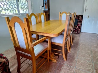 Oak Dining Table and Chairs