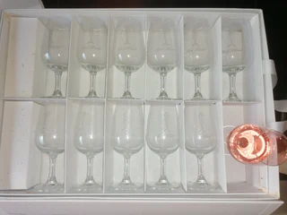 Wine tasting glasses x 12