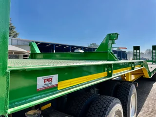 NEW PR Trailers tri axle step deck low beds