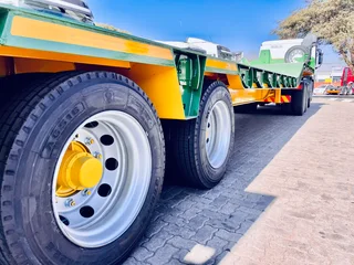 NEW PR Trailers tri axle step deck low beds