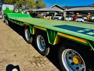NEW PR Trailers tri axle step deck low beds