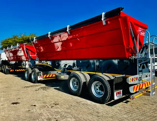 NEW PR Trailers Link side tippers