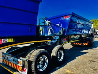 NEW PR Trailers 40M3 link side tippers
