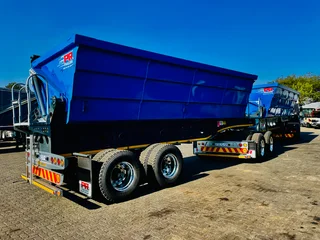 NEW PR Trailers 40M3 link side tippers