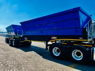 NEW PR Trailers 40M3 link side tippers