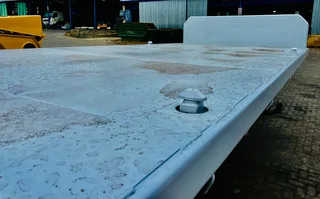 NEW PR Trailer tri axle flat deck